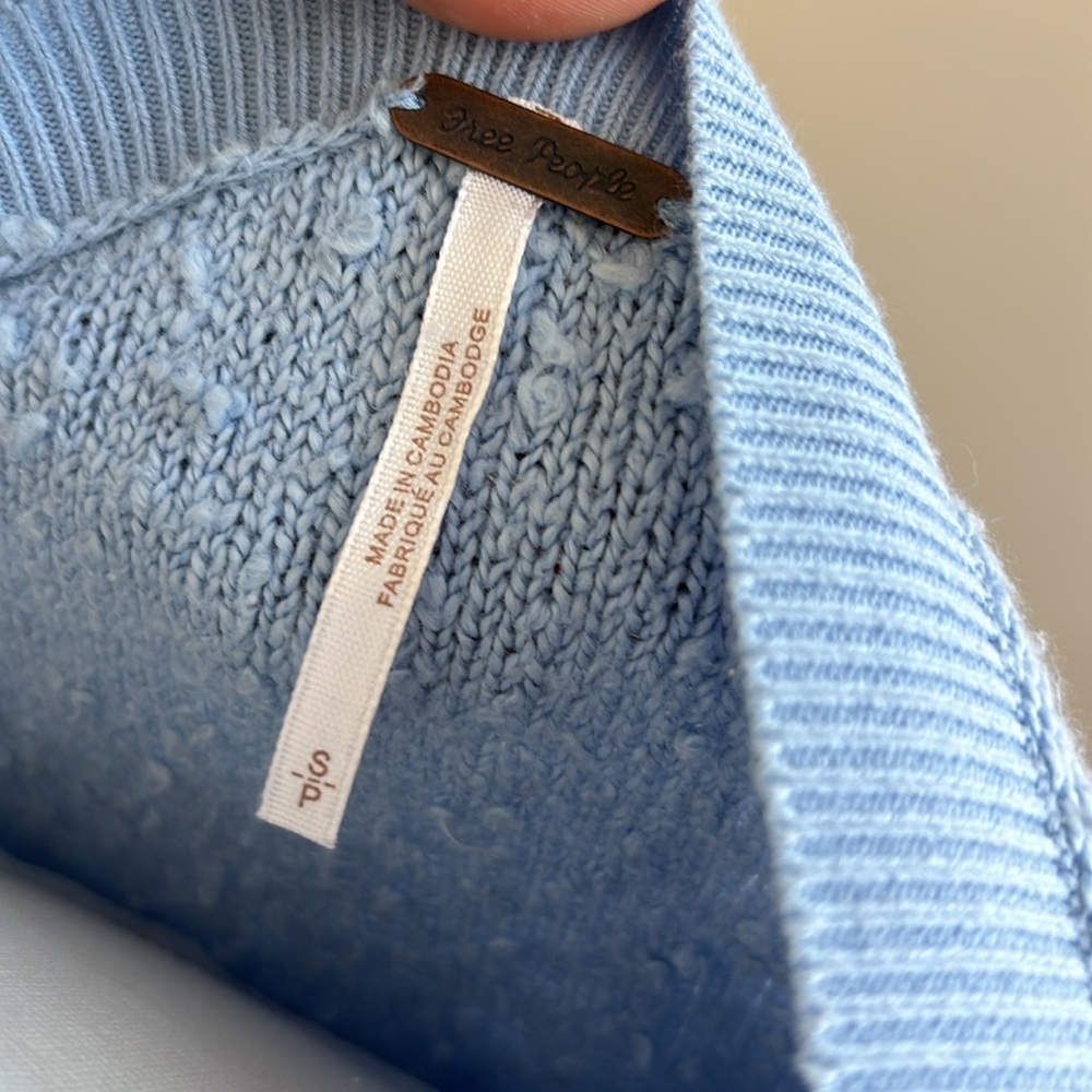 Free People Found My Friend oversized Boucle sweater - Picture 4 of 6